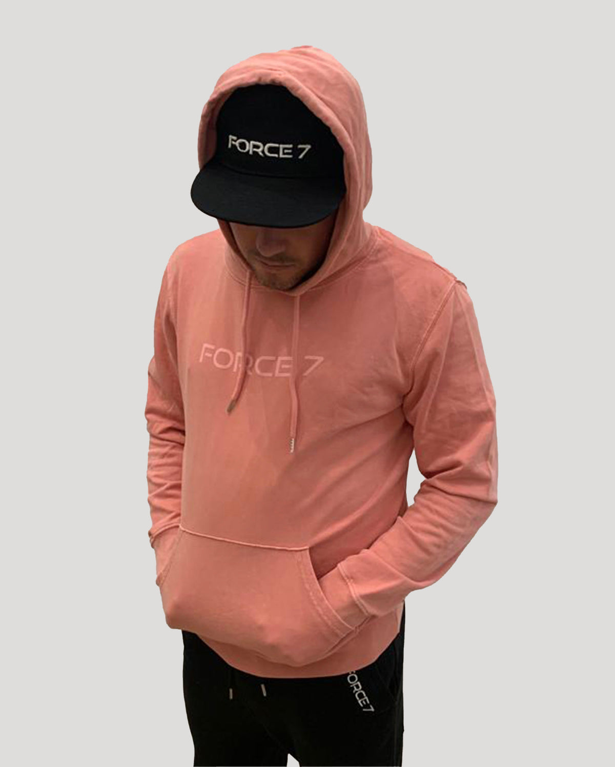VINTAGE PINK HOODIE