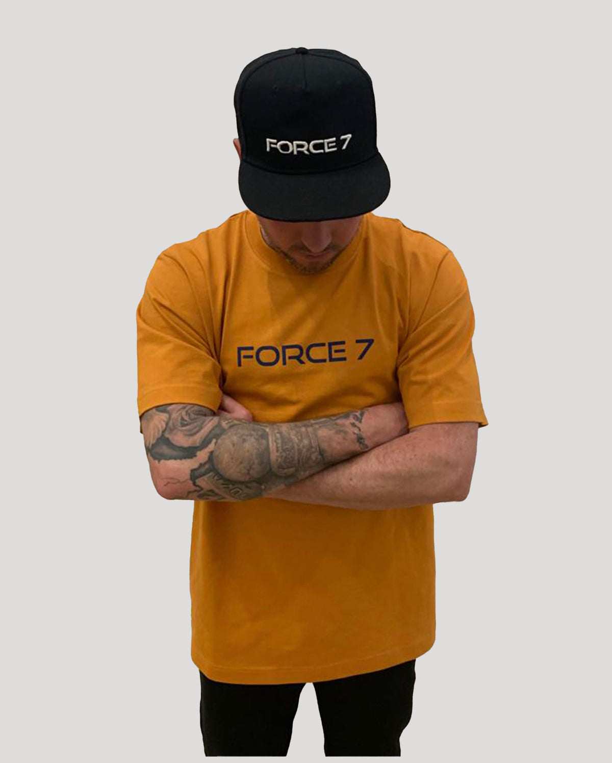 RUSTIC ORANGE RELAXED/OVERSIZED T-SHIRT