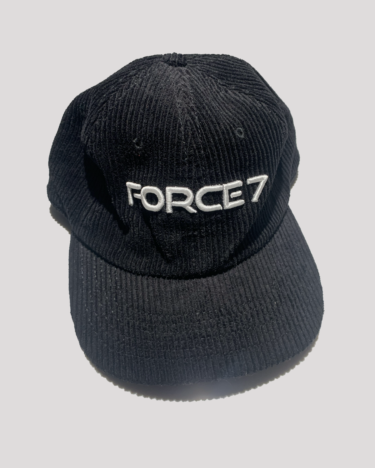 BLACK CORDED 3D LOGO CAP